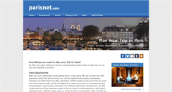 Desktop Screenshot of parisnet.com